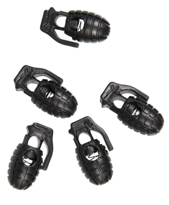Stopery Mil-Tec Pineapple 10 szt. - Black
