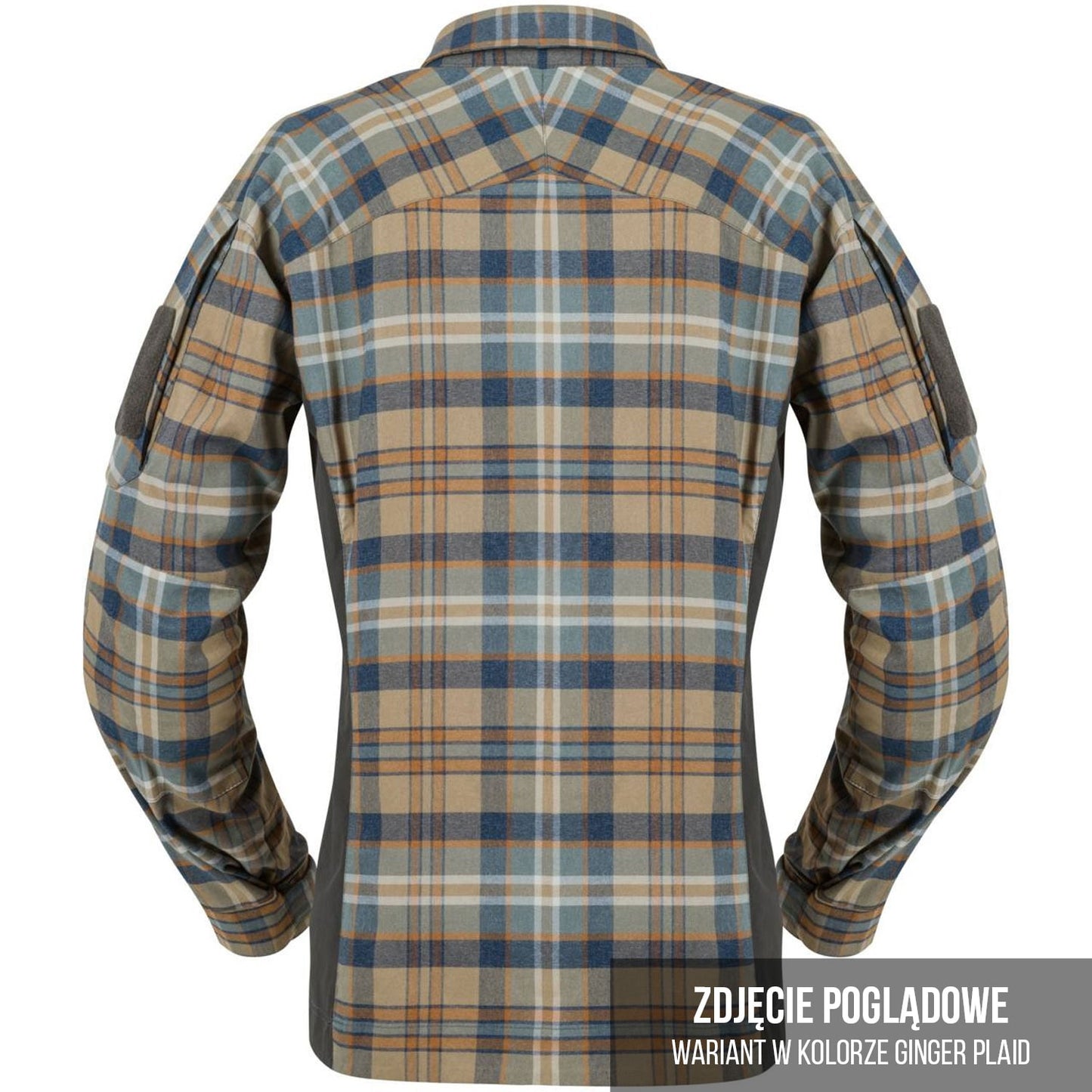 Koszula Helikon MBDU Flannel - Slate Blue Checkered