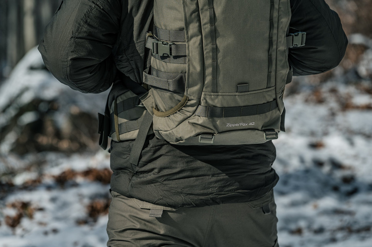 Plecak Wisport Zipper Fox 42 40 l - RAL 7013