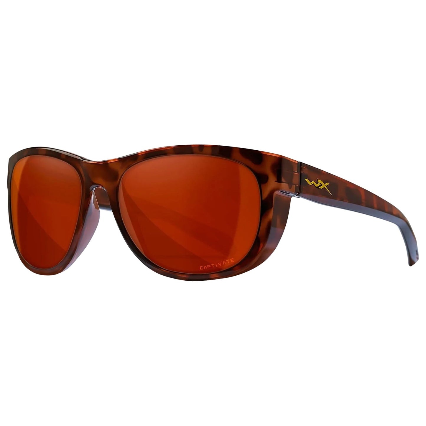 Okulary damskie Wiley X Weekender - Captivate Polarized Copper/Gloss Demi Brown