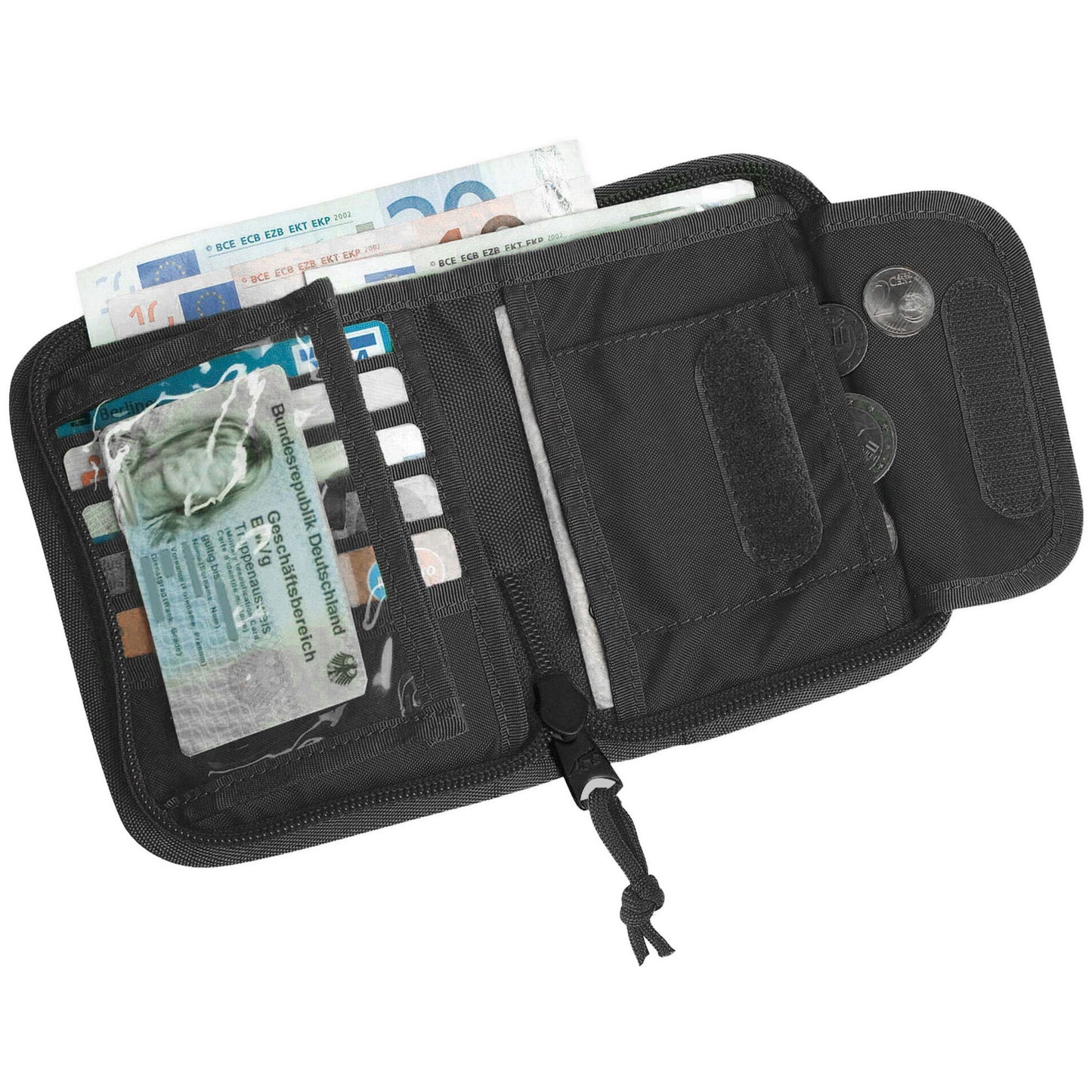 Portfel Tasmanian Tiger RFID - Black
