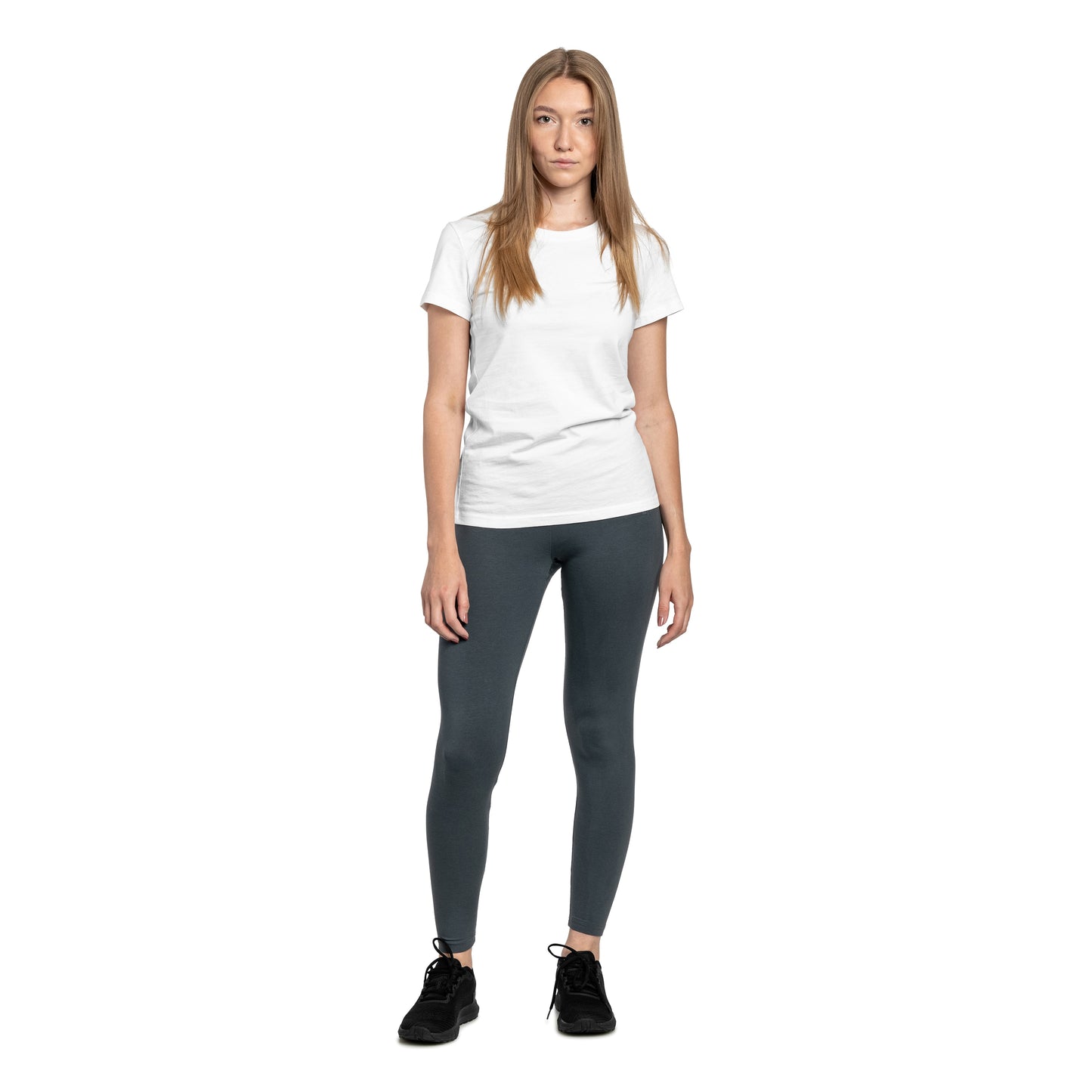 Legginsy damskie 4F CAS F203 - Antracyt