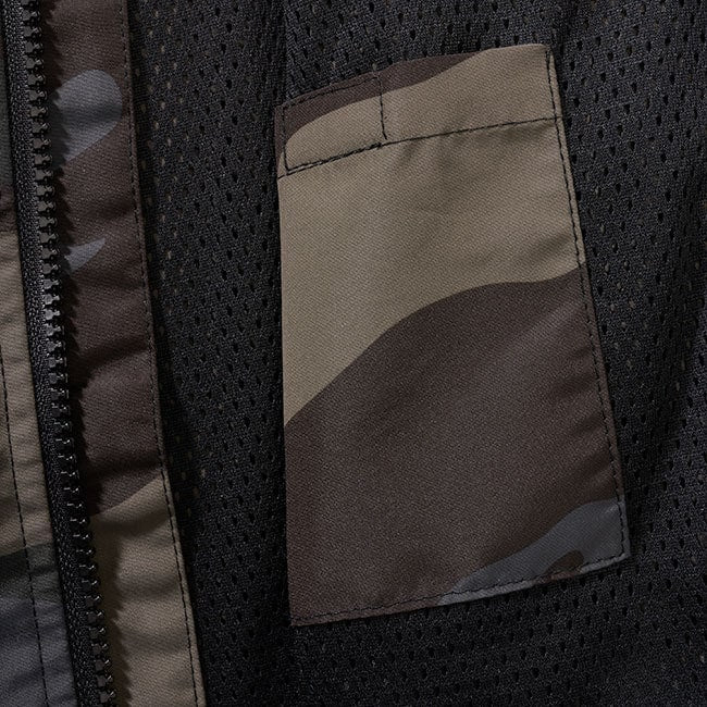 Kurtka dziecięca Brandit Summer Windbreaker Frontzip - Dark Camo