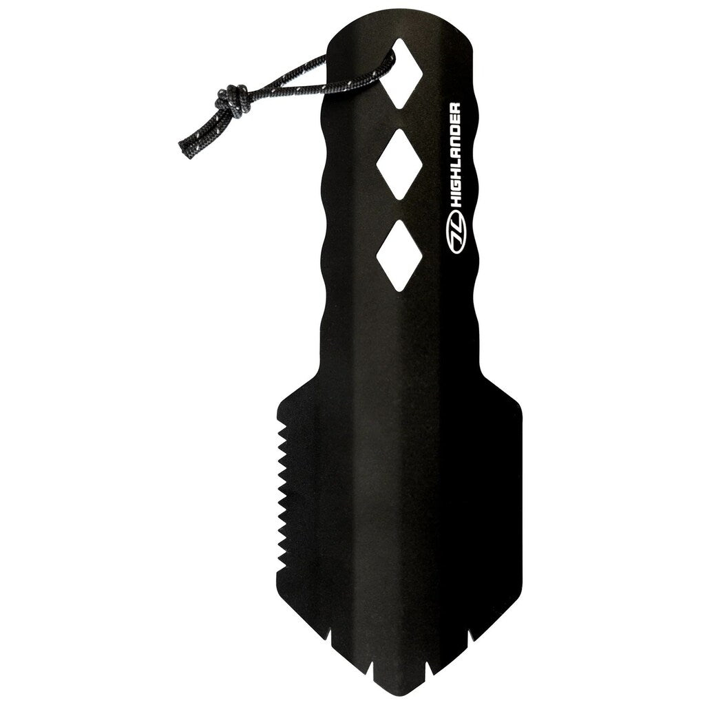 Saperka Highlander Arrow Trowel - Black