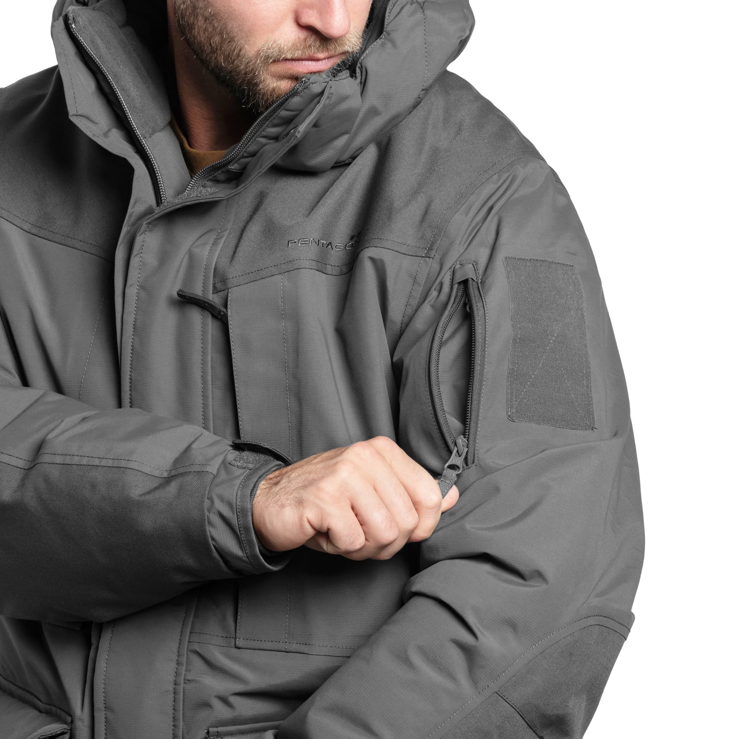 Kurtka Pentagon HCP Parka 2.0 - Cinder Grey