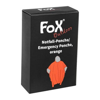 Ponczo termiczne MFH Fox Outdoor Emergency - Orange