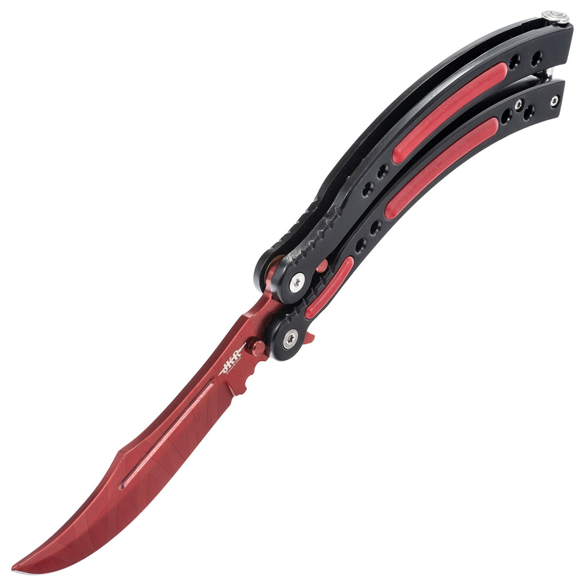 Nóż składany motylek Joker CS:GO Black / Red