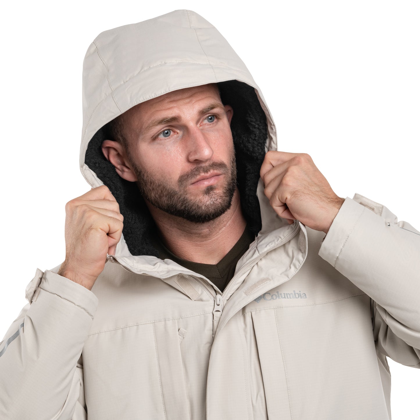 Kurtka Columbia Landroamer Sherpa Lined Waterproof Hooded - Dark Stone