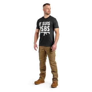 Koszulka T-shirt Kałdun Je Suis MSBS Grot - Czarna