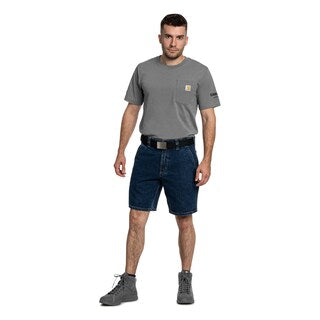 Szorty Carhartt Relaxed 8,5" Jeans - Hawthorn