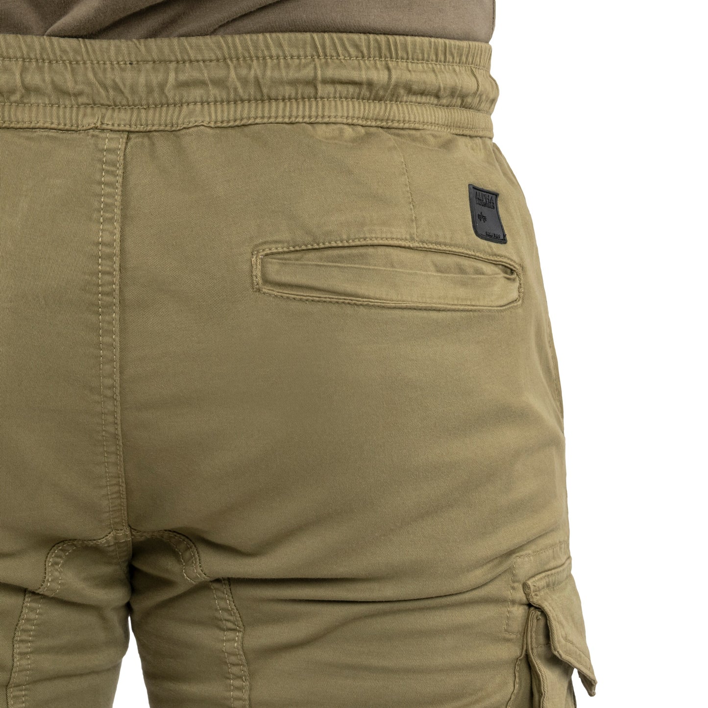 Szorty Alpha Industries Cotton Twill Jogger - Olive