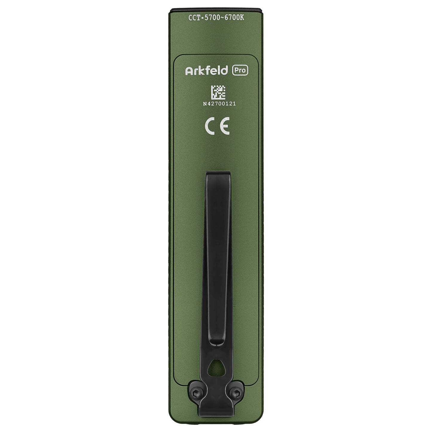 Latarka ze wskaźnikiem laserowym Olight Arkfeld Pro UV Cool White OD Green - 1300 lumenów