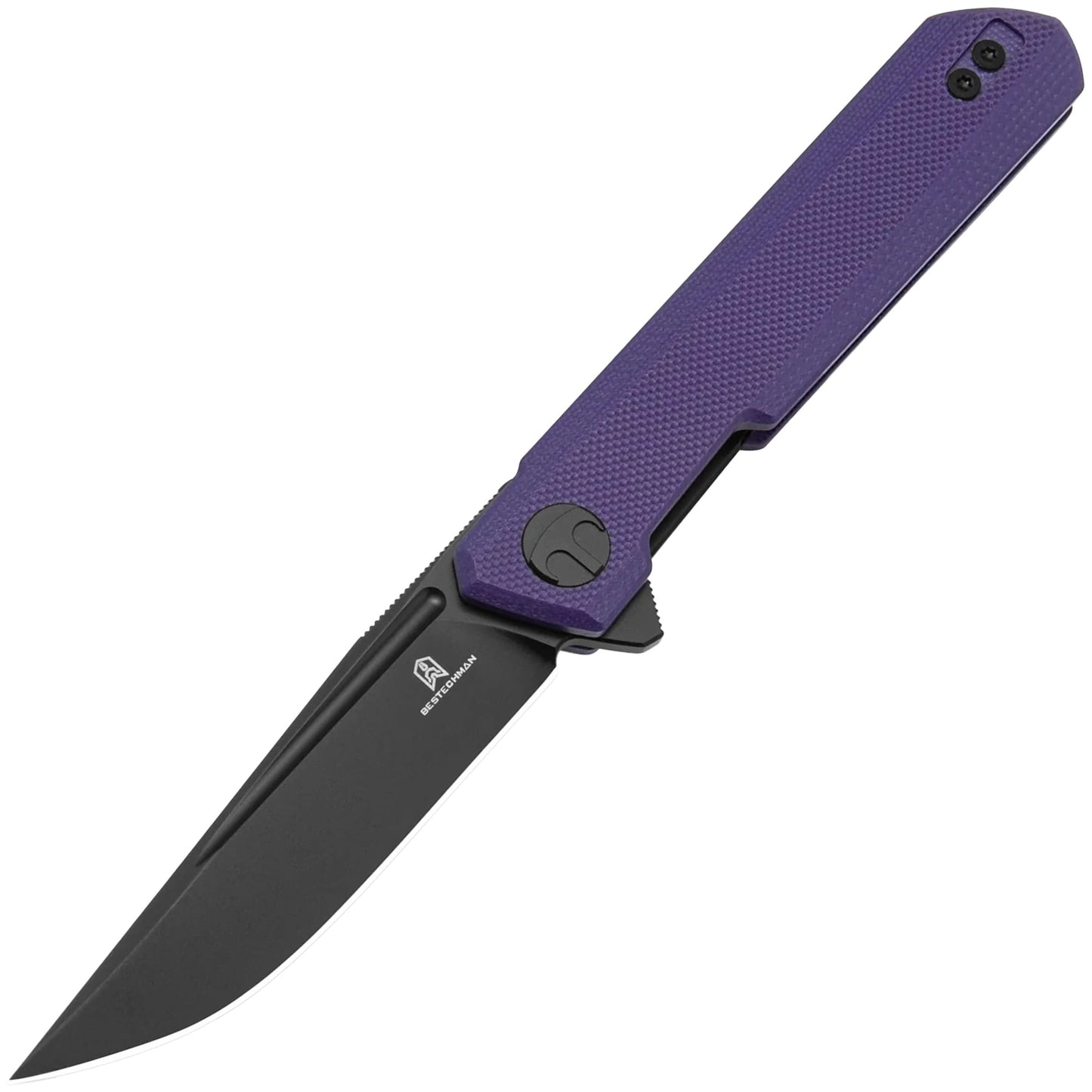 Nóż składany Bestechman Mini Dundee - Purple/Black DLC