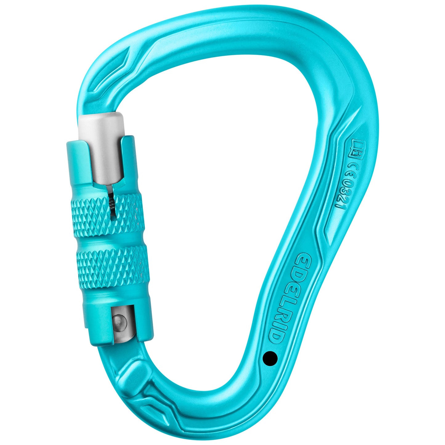 Karabinek wspinaczkowy Edelrid HMS Bullet Triple RFID - Icemint