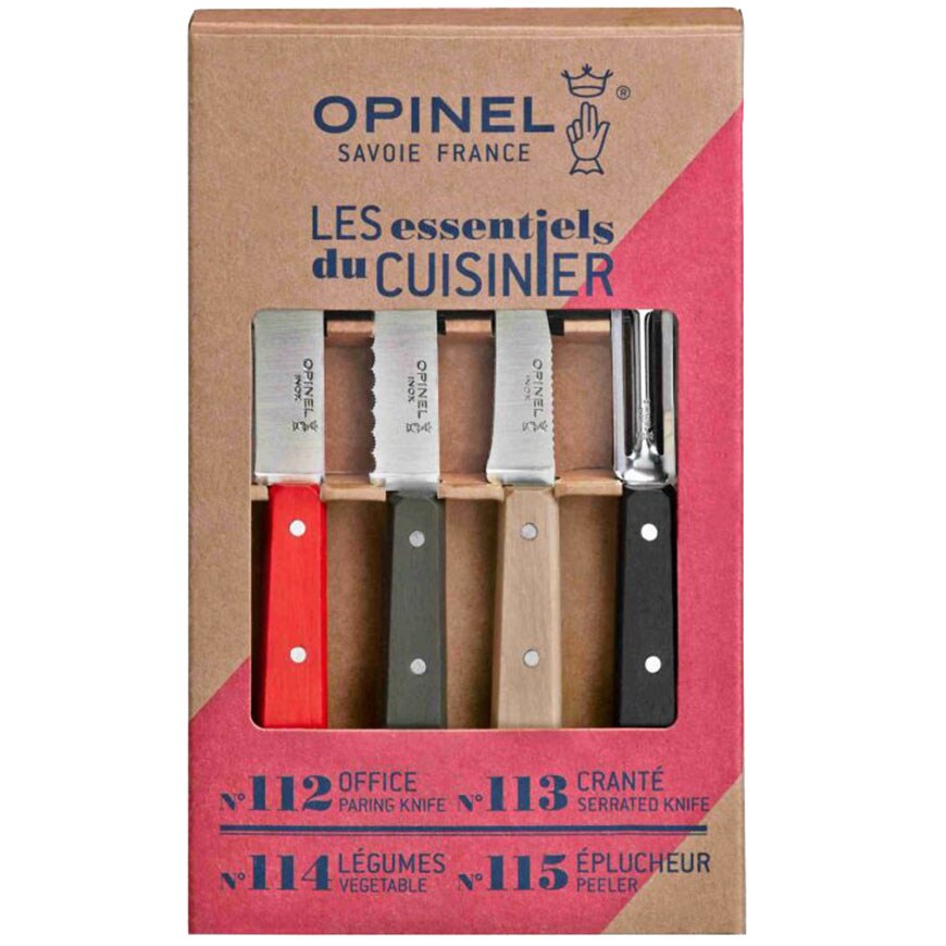 Zestaw noży kuchennych Opinel Essentials Loft Box Set