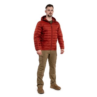 Kurtka Columbia Lake 22 Down Hooded Jacket - Warp Red
