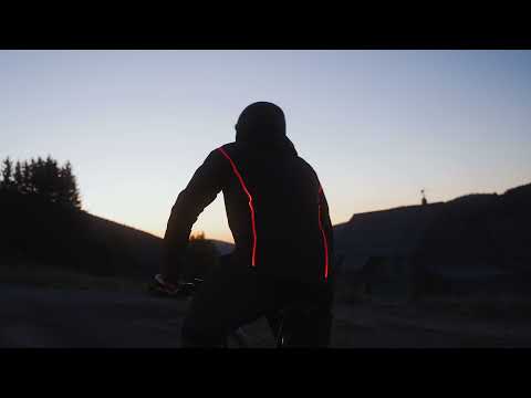 Oświetlenie sygnalizacyjne Wisport SunFibre Wearable Active Lighting Technology - Blue