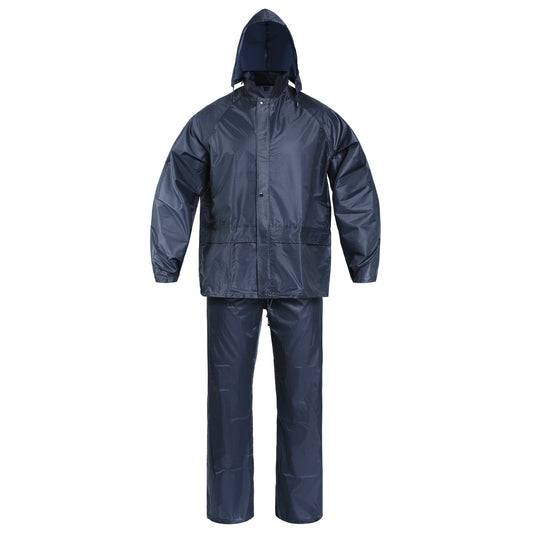 Komplet przeciwdeszczowy Mil-Tec kurtka+spodnie - Dark Blue