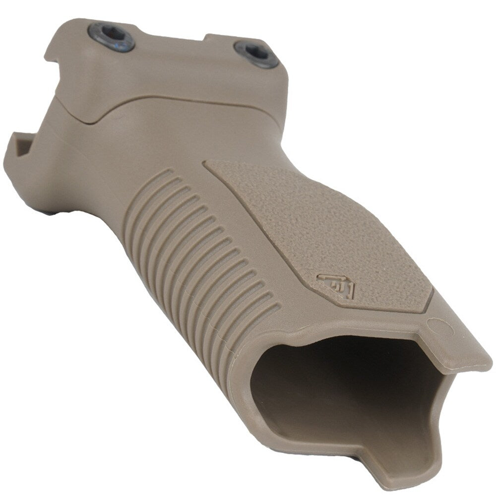 Chwyt przedni Strike Industries Picatinny Angled Vertical Grip Long - Flat Dark Earth