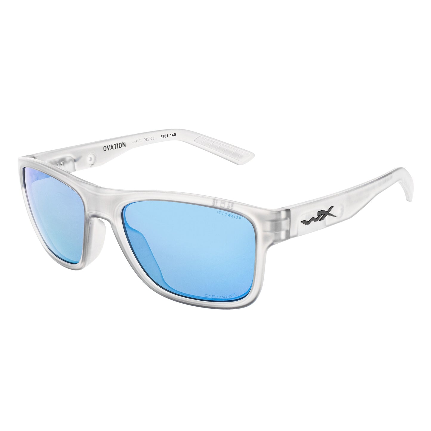 Okulary Wiley X Ovation Captivate - Polarized Blue Mirror/Matte Slate