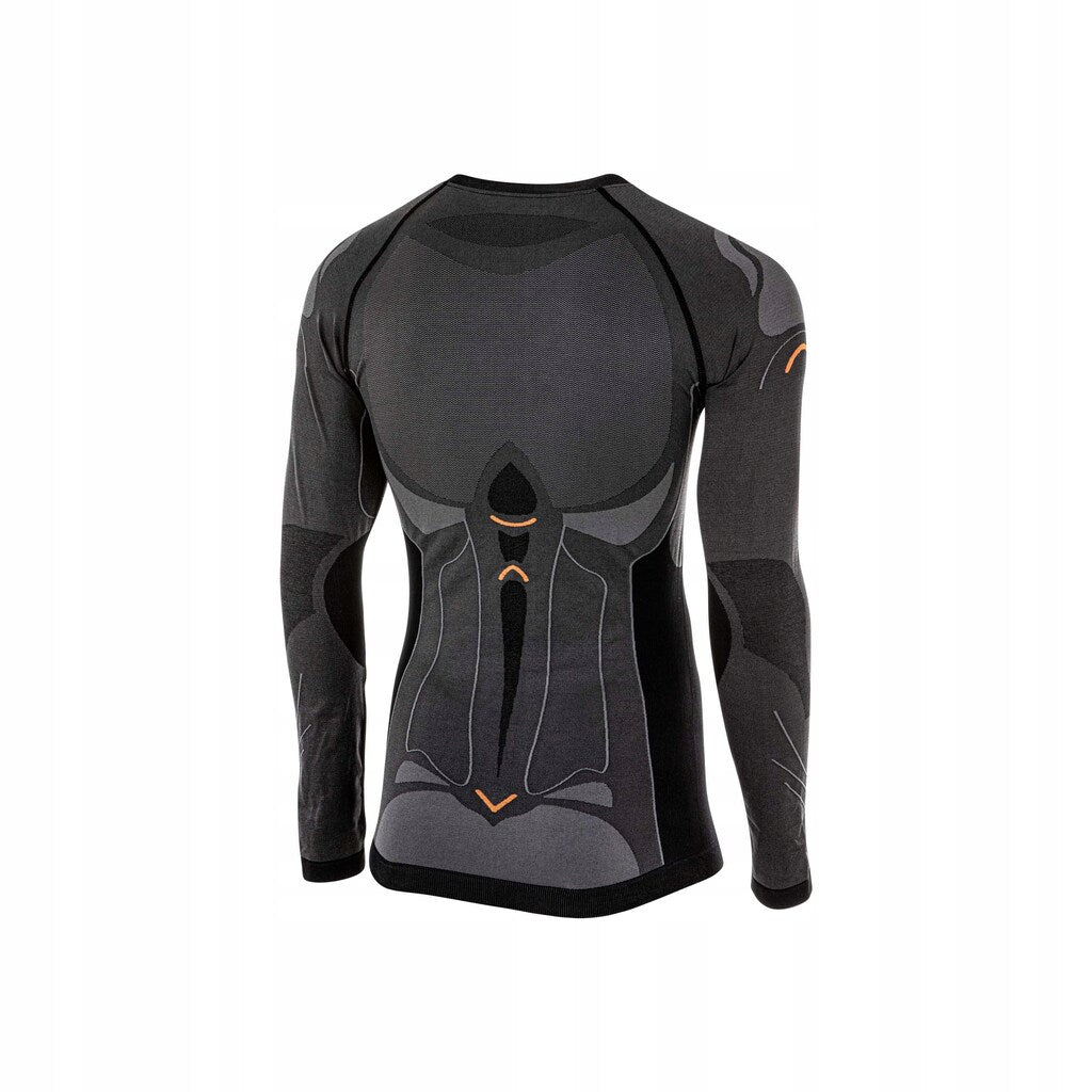 Koszulka termoaktywna Toufer TempControl - Grey/Black