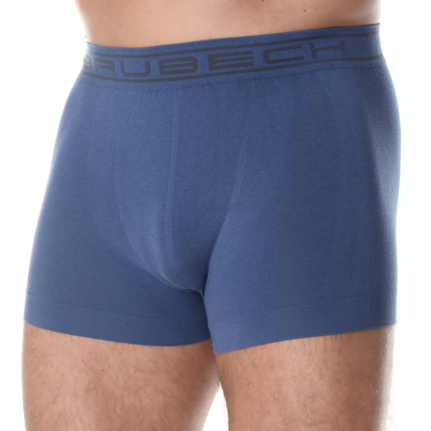 Bokserki termoaktywne Brubeck Classic Comfort Cotton - Niebieskie