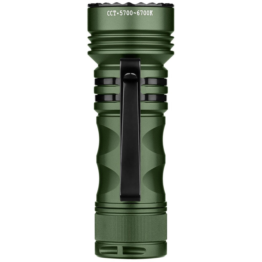 Latarka taktyczna Olight Seeker 4 Mini Cool White OD Green - 1200 lumenów