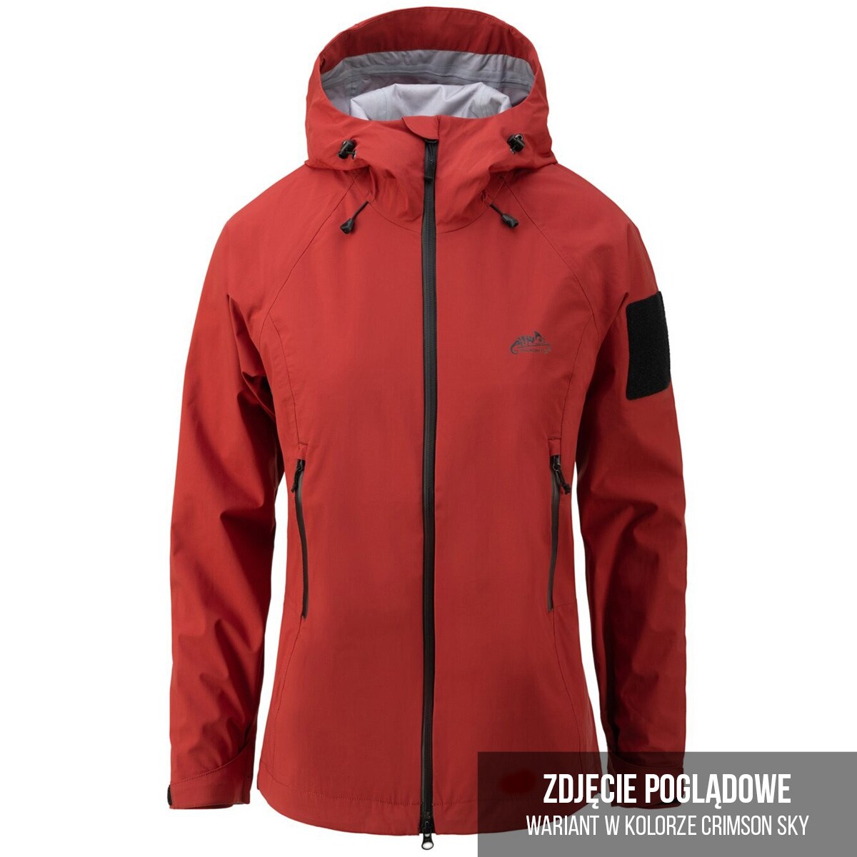 Kurtka damska Helikon Squall Hardshell - Taiga Green