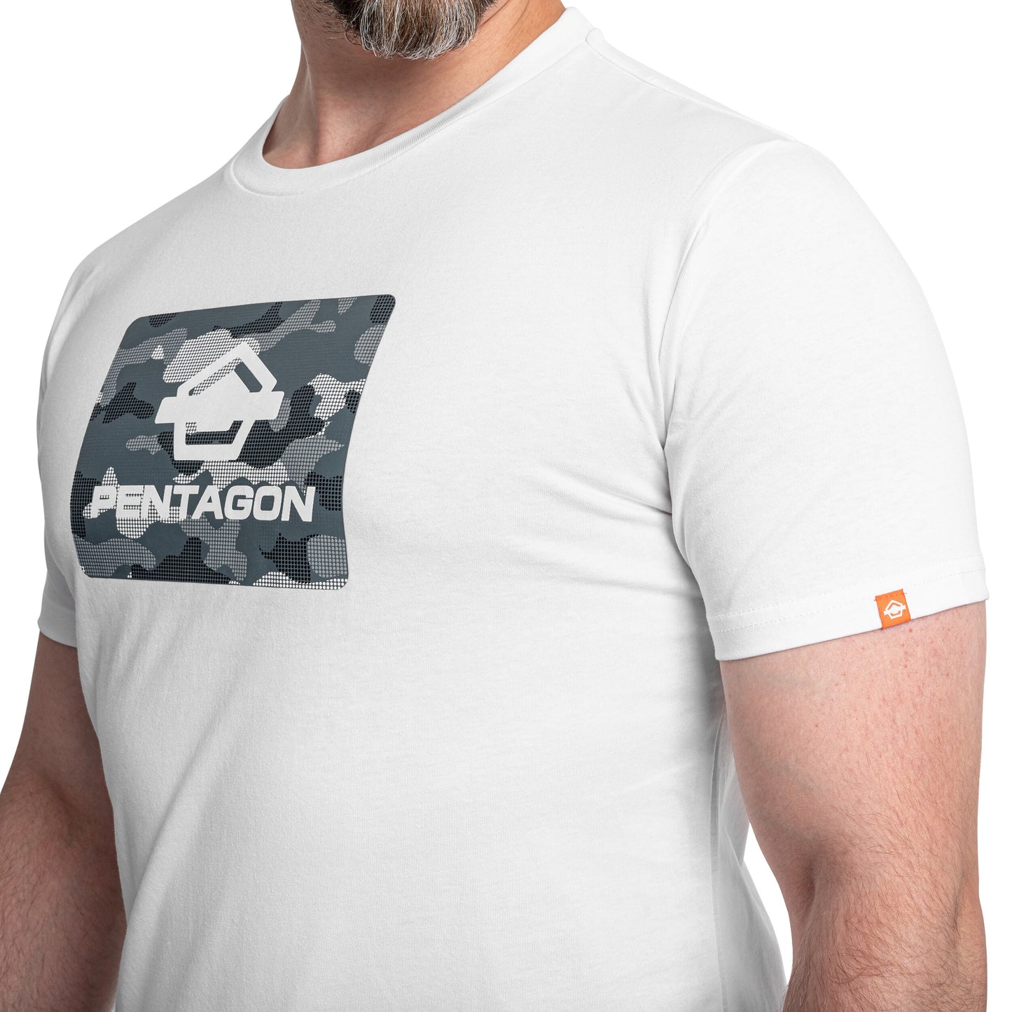 Koszulka T-shirt Pentagon Ageron "Spot Camo" - White