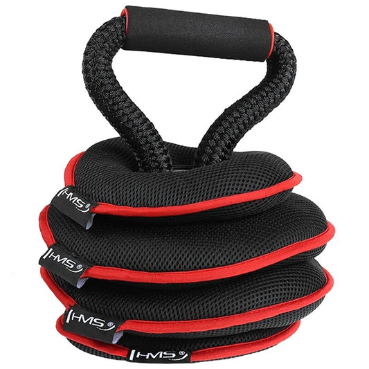 Kettlebell HMS miękki z regulacją obciążenia KRM20
