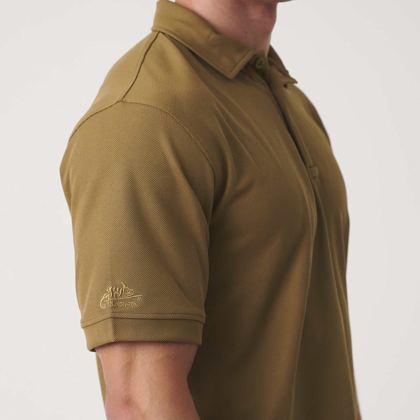Koszulka termoaktywna Polo Helikon UTL TopCool - Coyote