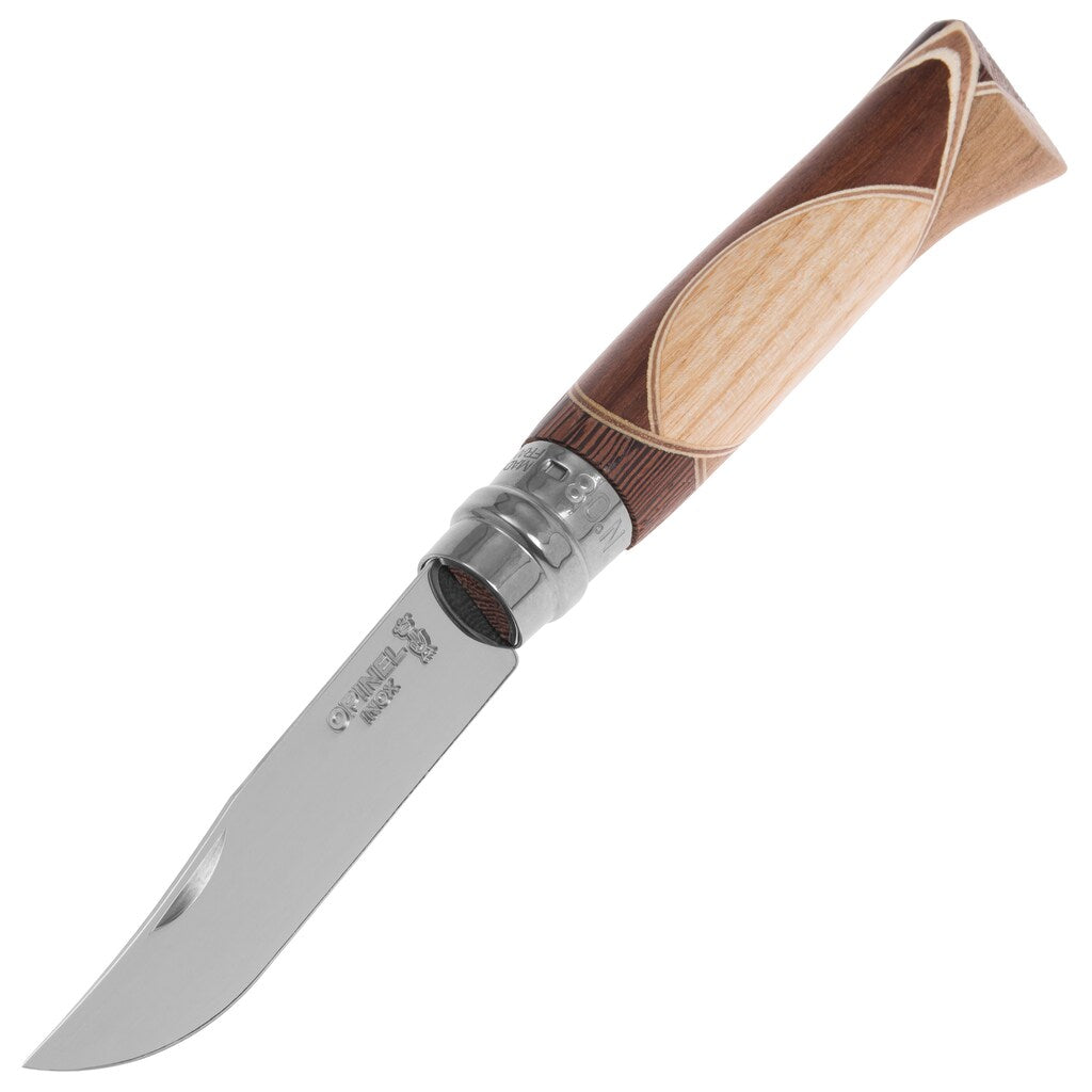 Nóż składany Opinel No.8 INOX Luxury Chaperon Box