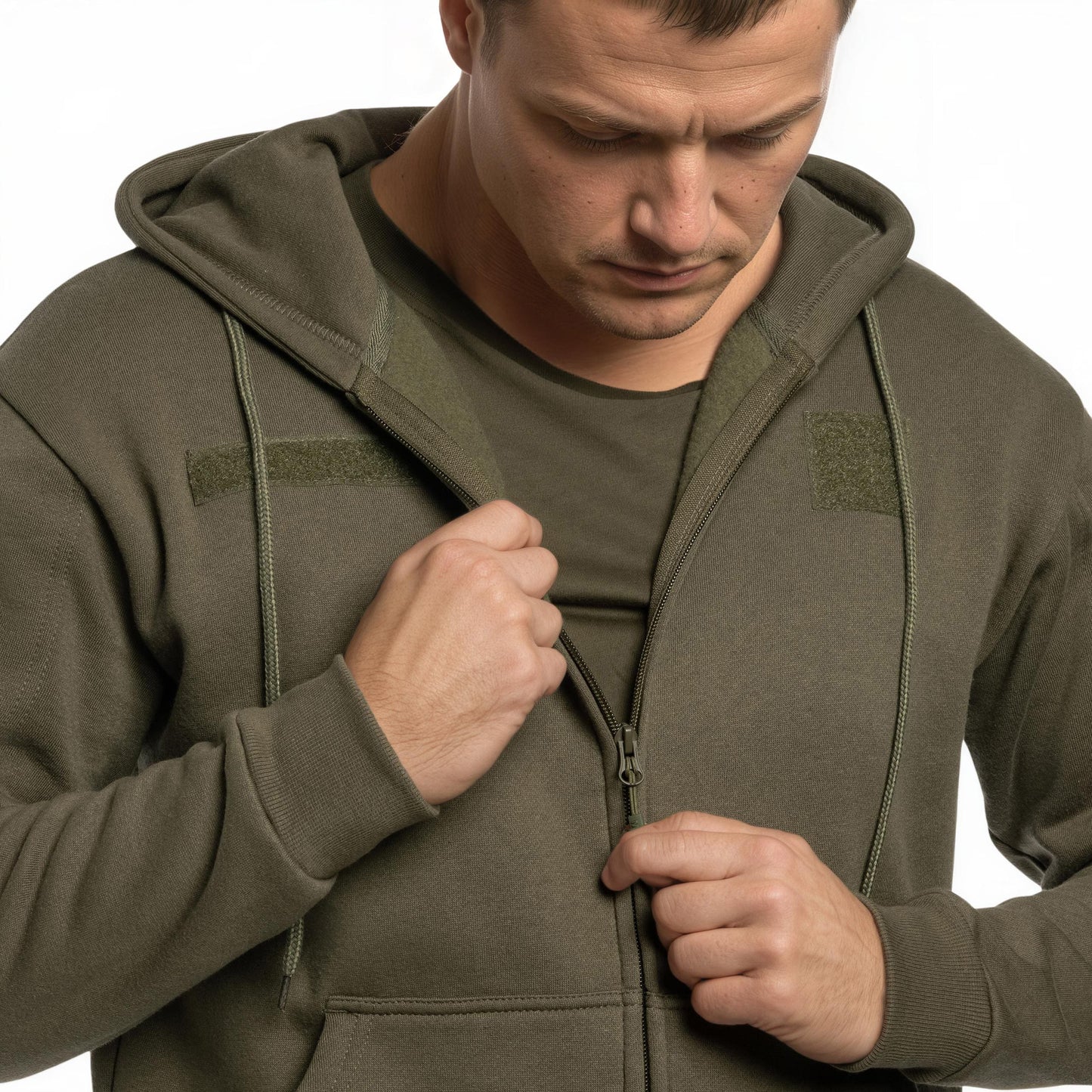 Bluza Mil-Tec Tactical Hoodie Zipper - Olive