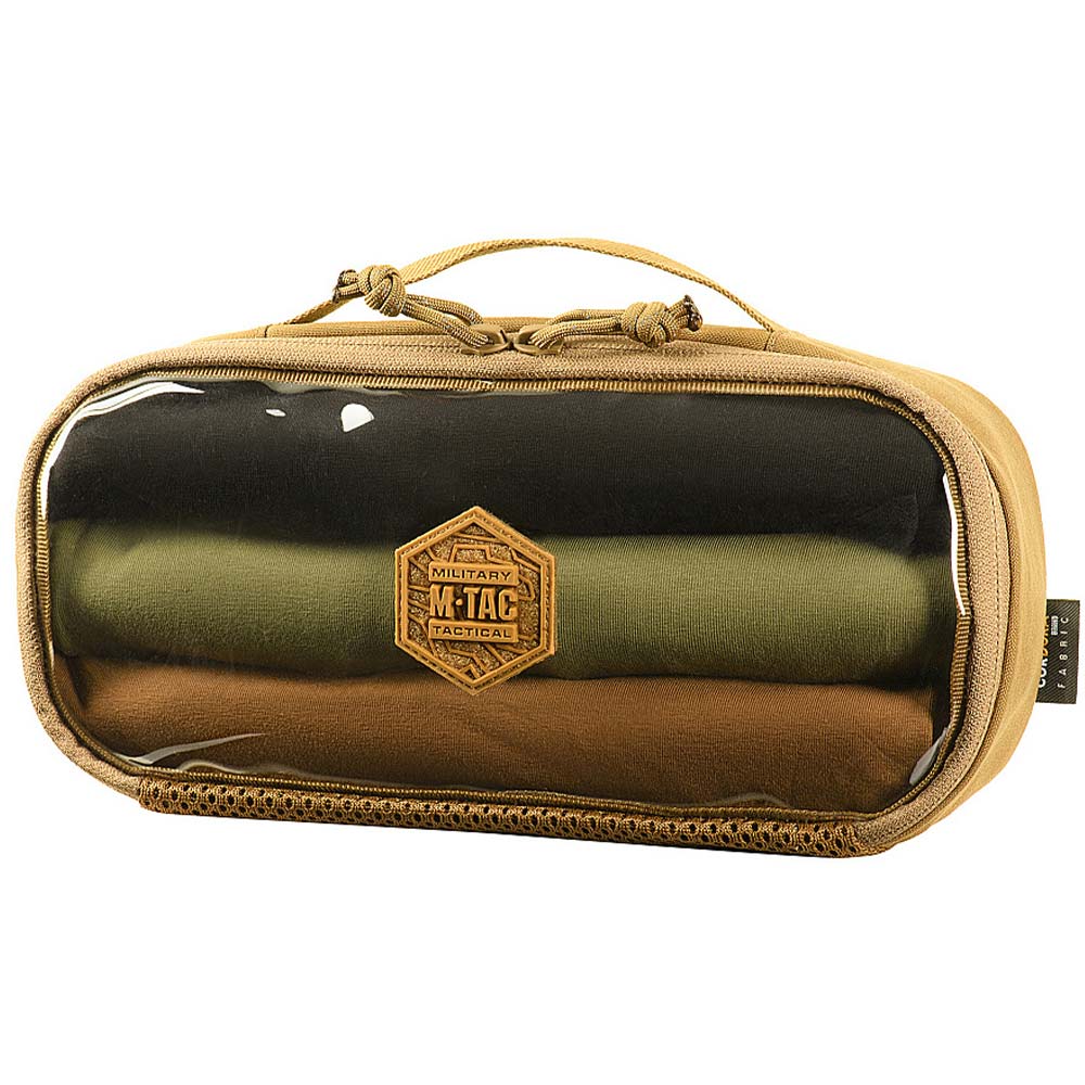 Organizer M-Tac Elite przezroczysty Gen.II Medium (26 x 11 cm) - Coyote