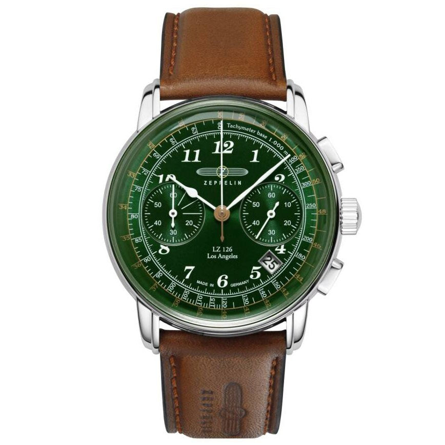 Zegarek Zeppelin LZ126 Los Angeles 7614-4 Quartz - Green
