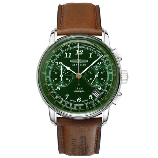 Zegarek Zeppelin LZ126 Los Angeles 7614-4 Quartz - Green
