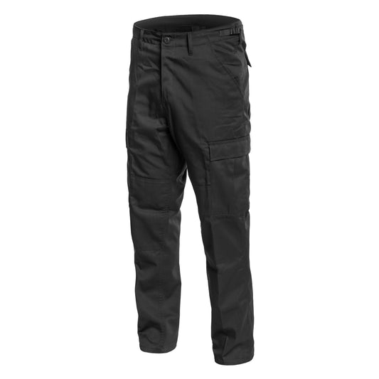 Spodnie wojskowe MFH wzmacniane US Combat BDU - Black