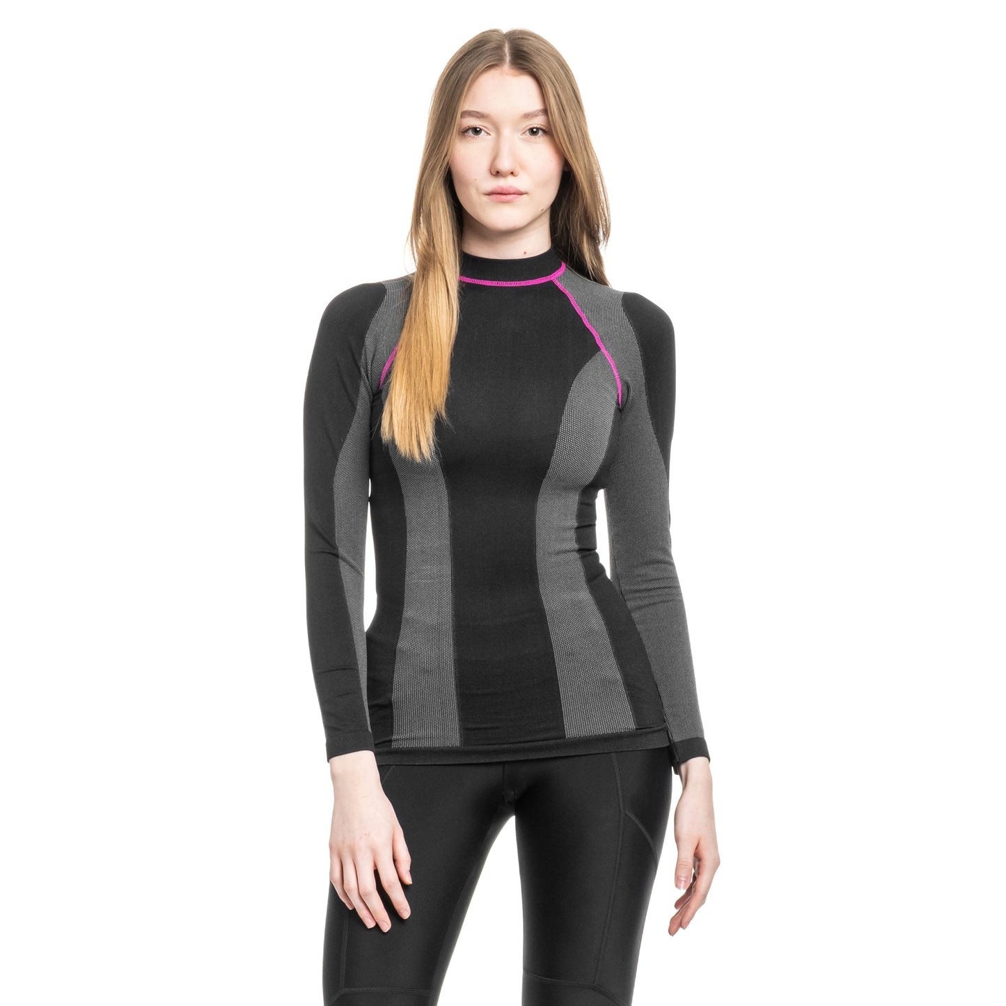 Koszulka termoaktywna damska Highlander Outdoor Thermo Tech Long Sleeve - Black