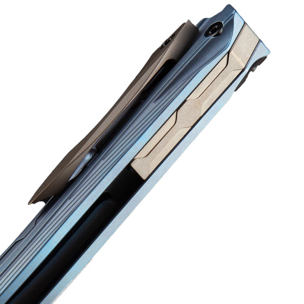Nóż składany Bestech Knives Wibra - Blue/Black Blade