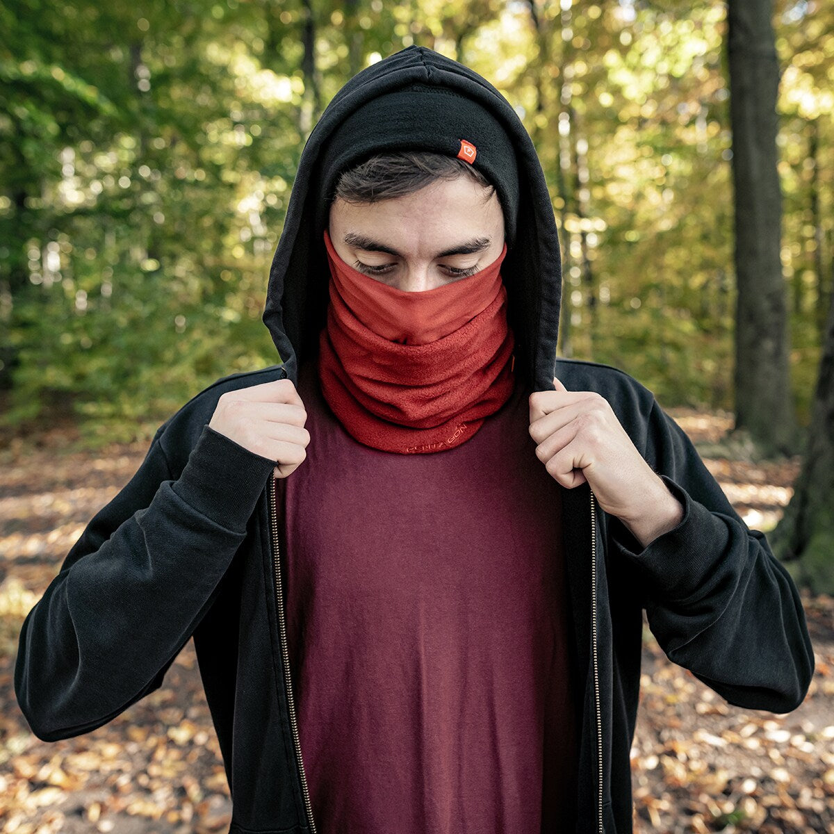 Chusta ochronna Pentagon Winter Neck - Maroon Red