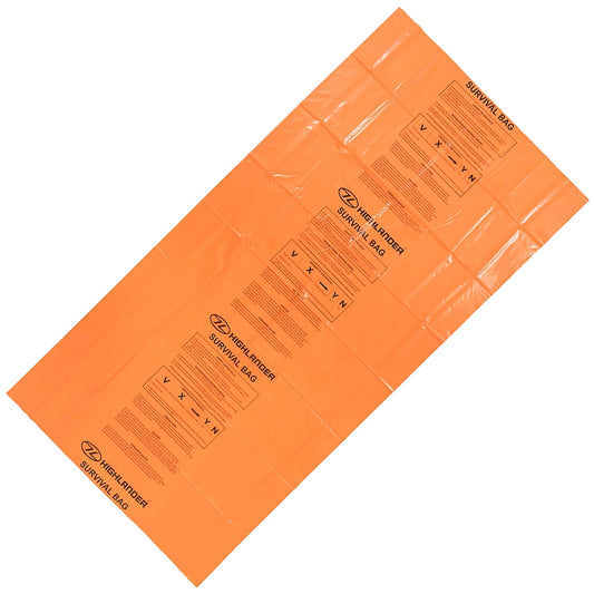 Śpiwór termiczny Highlander Emergency/Survival Bag - Orange