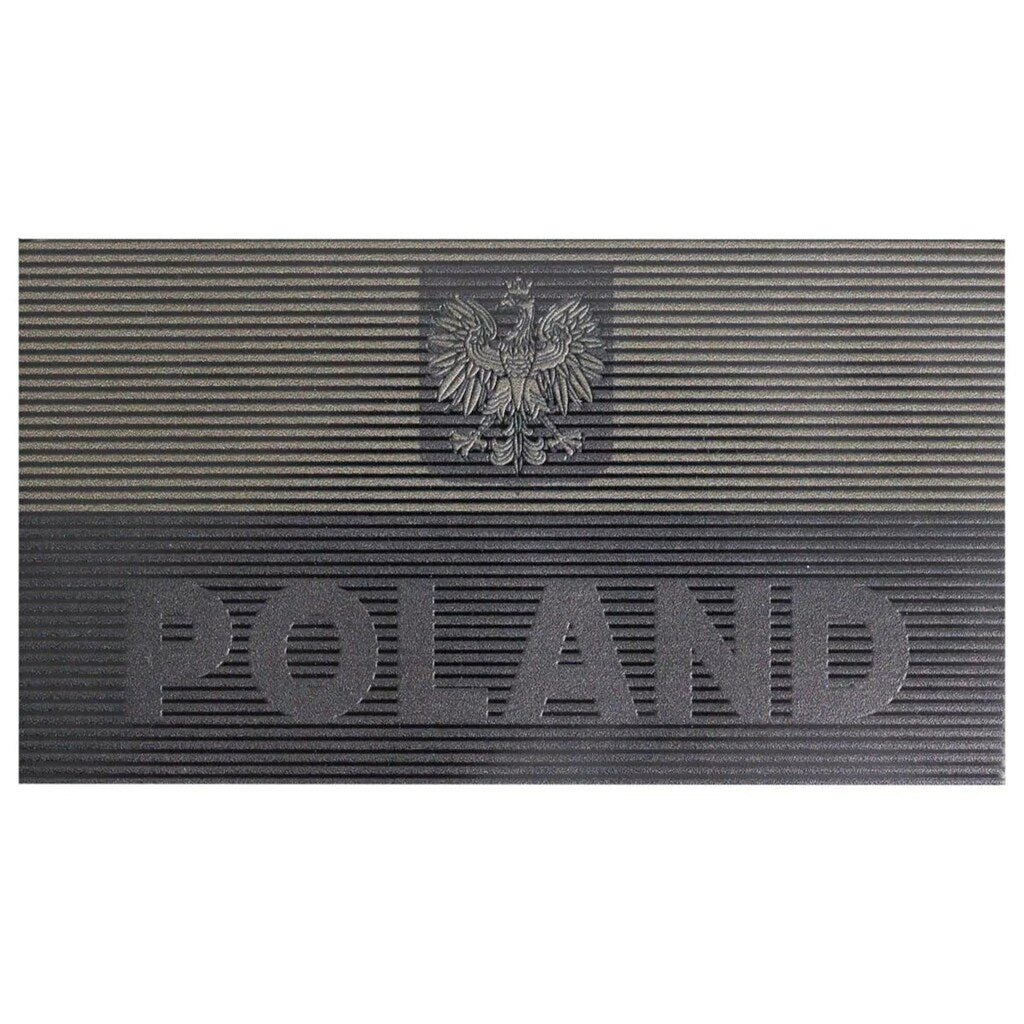 Naszywka Direct Action Polish Flag - Black/Borel Green
