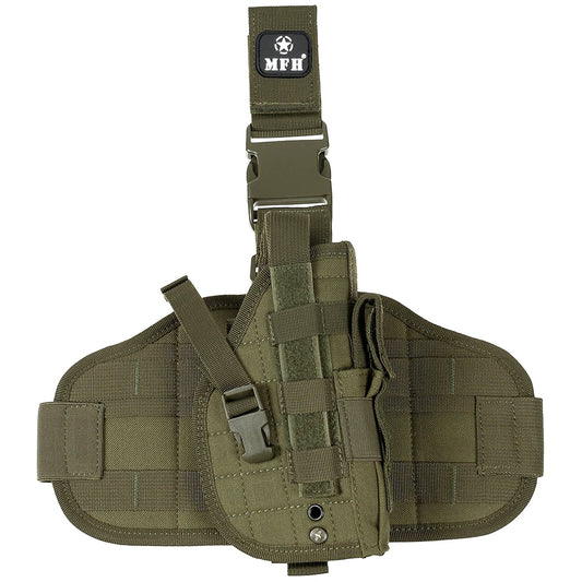Panel udowy MFH MOLLE Right z kaburą - OD Green