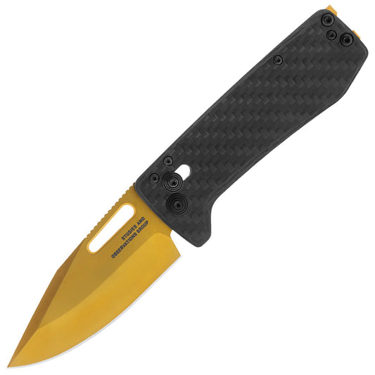 Nóż składany SOG Ultra XR - Carbon/Gold