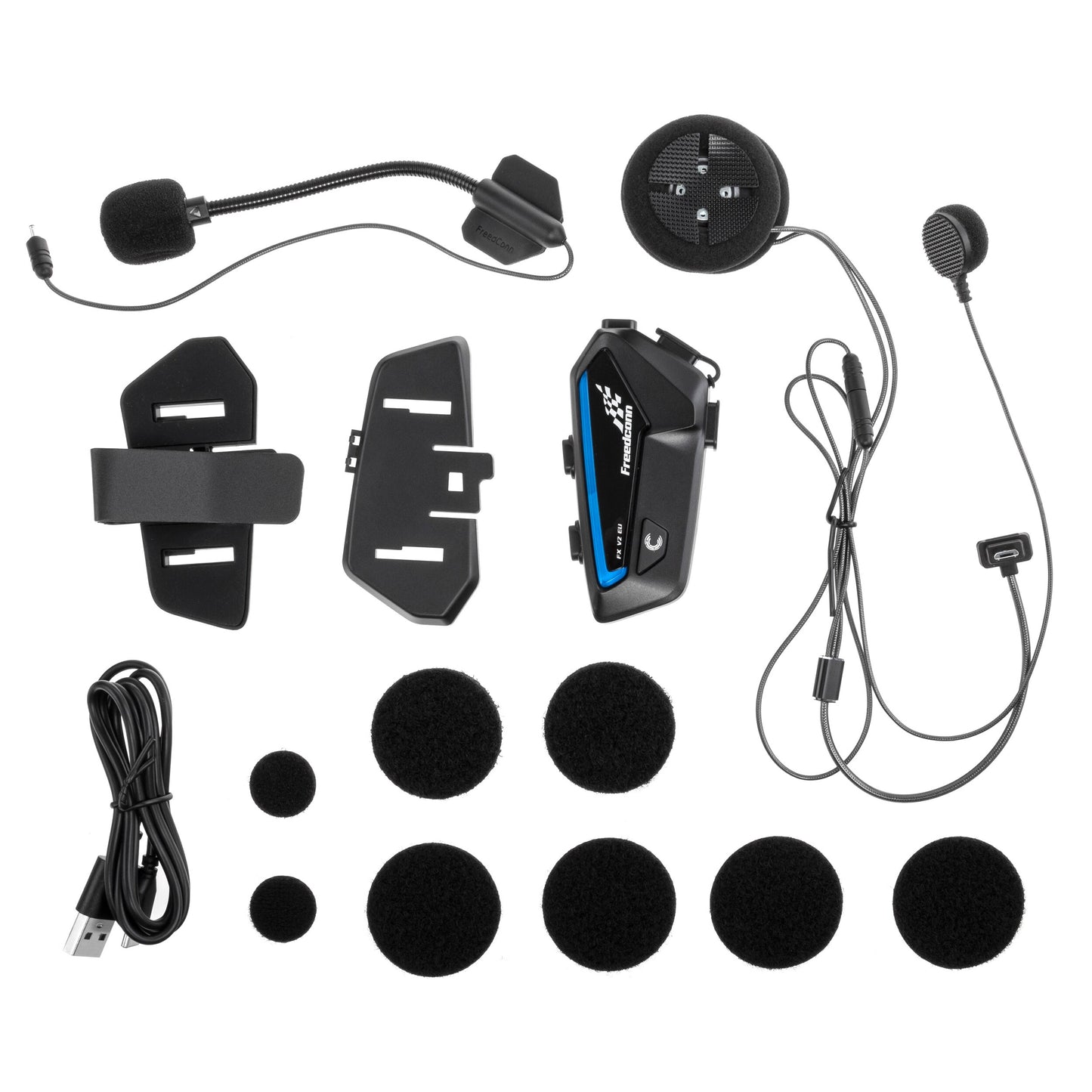 Interkom motocyklowy FreedConn FX - Black