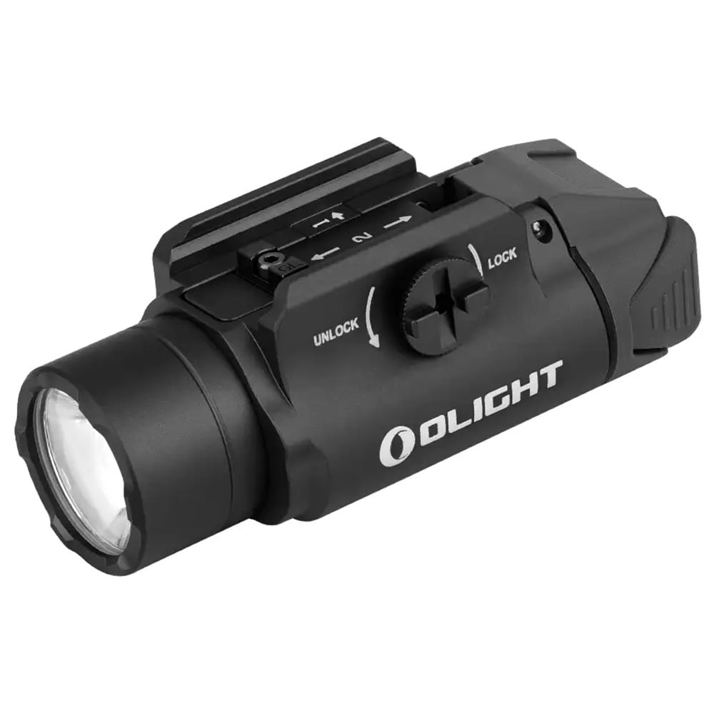 Latarka na broń Olight PL-3R Valkyrie Black - 1500 lumenów