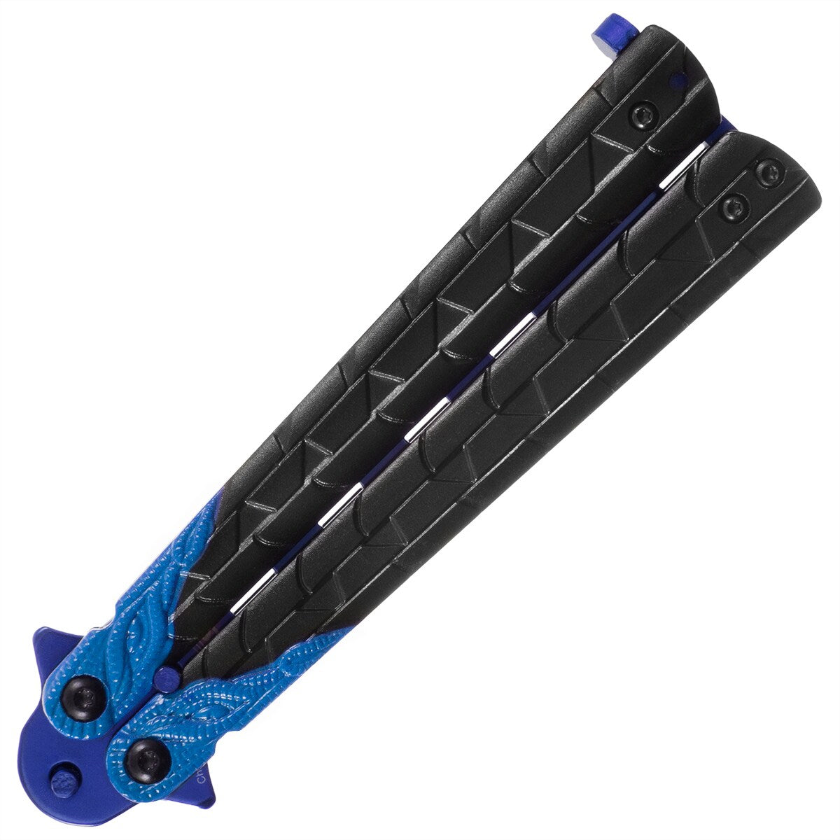 Nóż składany treningowy motylek Master Cutlery Dragon - Blue