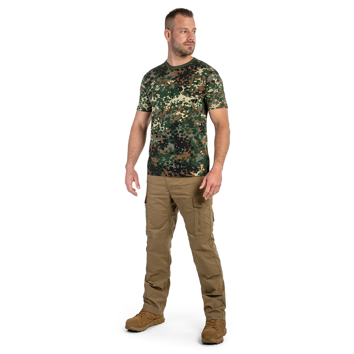 Koszulka T-Shirt Brandit - Flecktarn