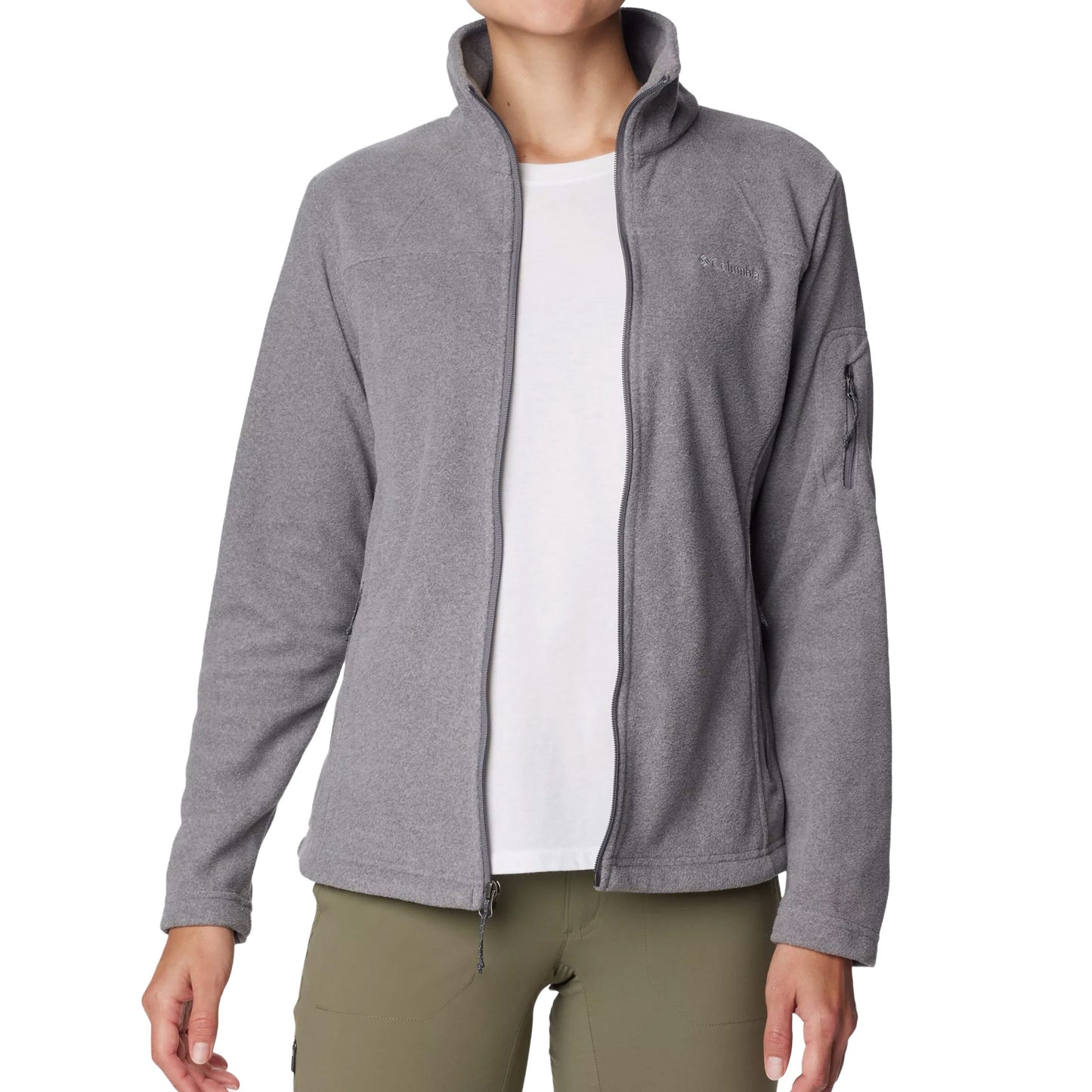 Polar damski Columbia Fast Trek II - City Grey Heather