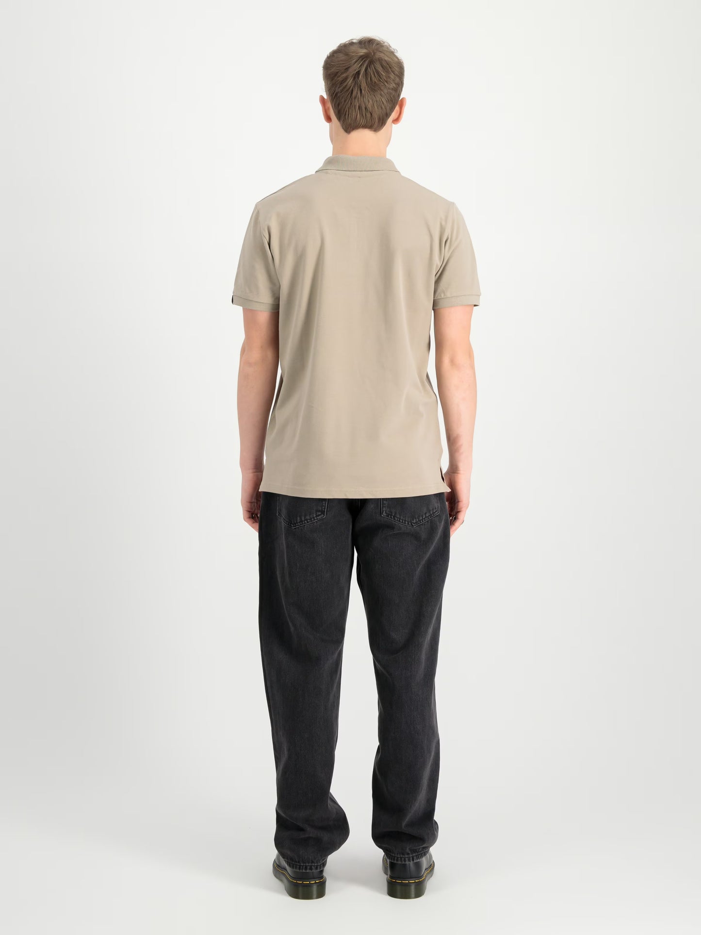 Koszulka Polo Alpha Industries Small Logo - Vintage Sand